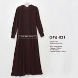 GPd-021 Gamis Polos Rempel Dada